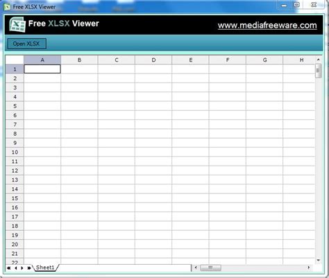 View XLSX Files Free Online .